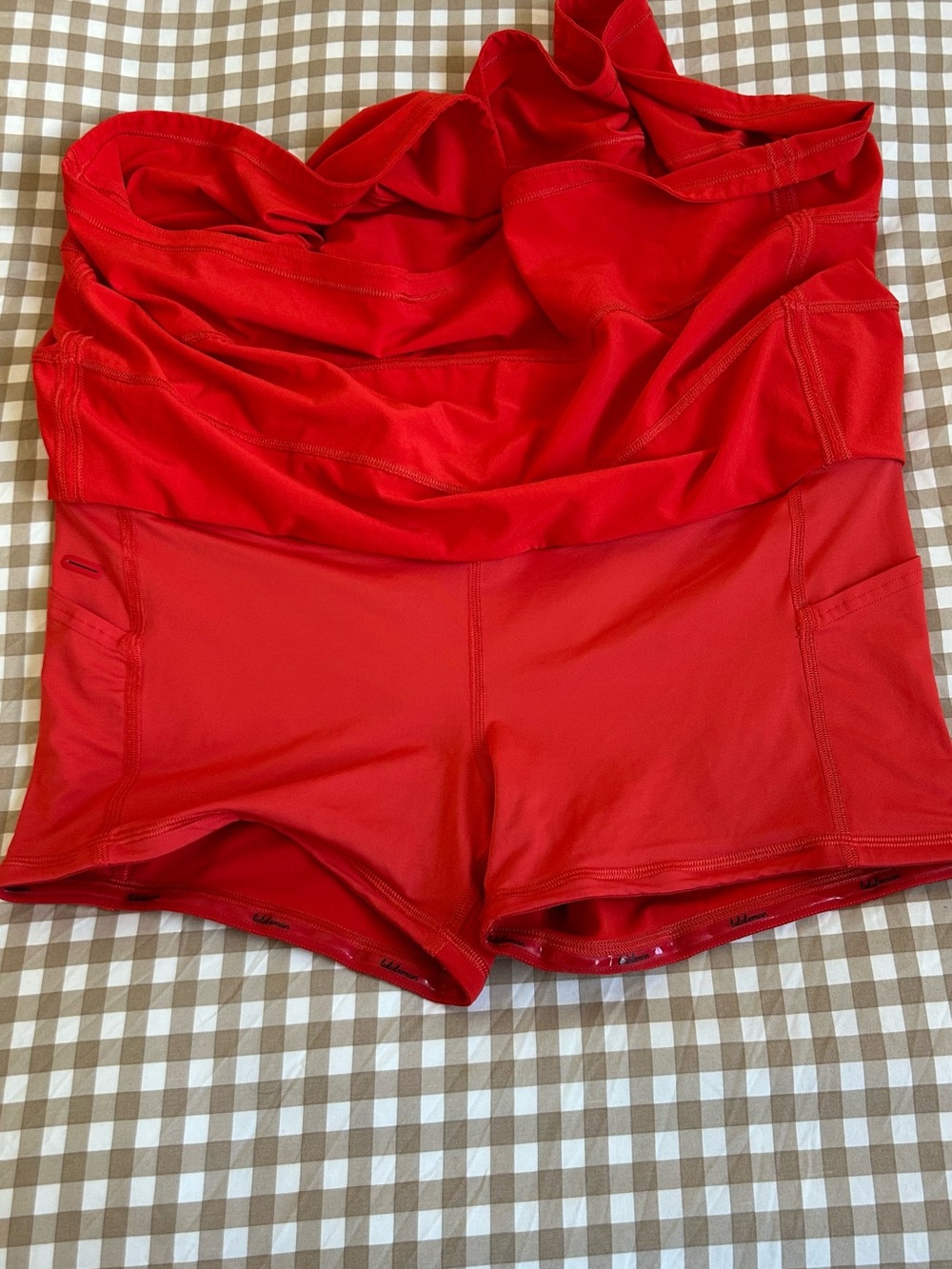 lululemon athletica Women's Red tennis skirt in size 10 - Picture 6 of 10